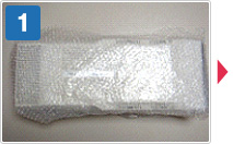 主装置をプチプチなどでくるみます。（なければ新聞紙などでも可）